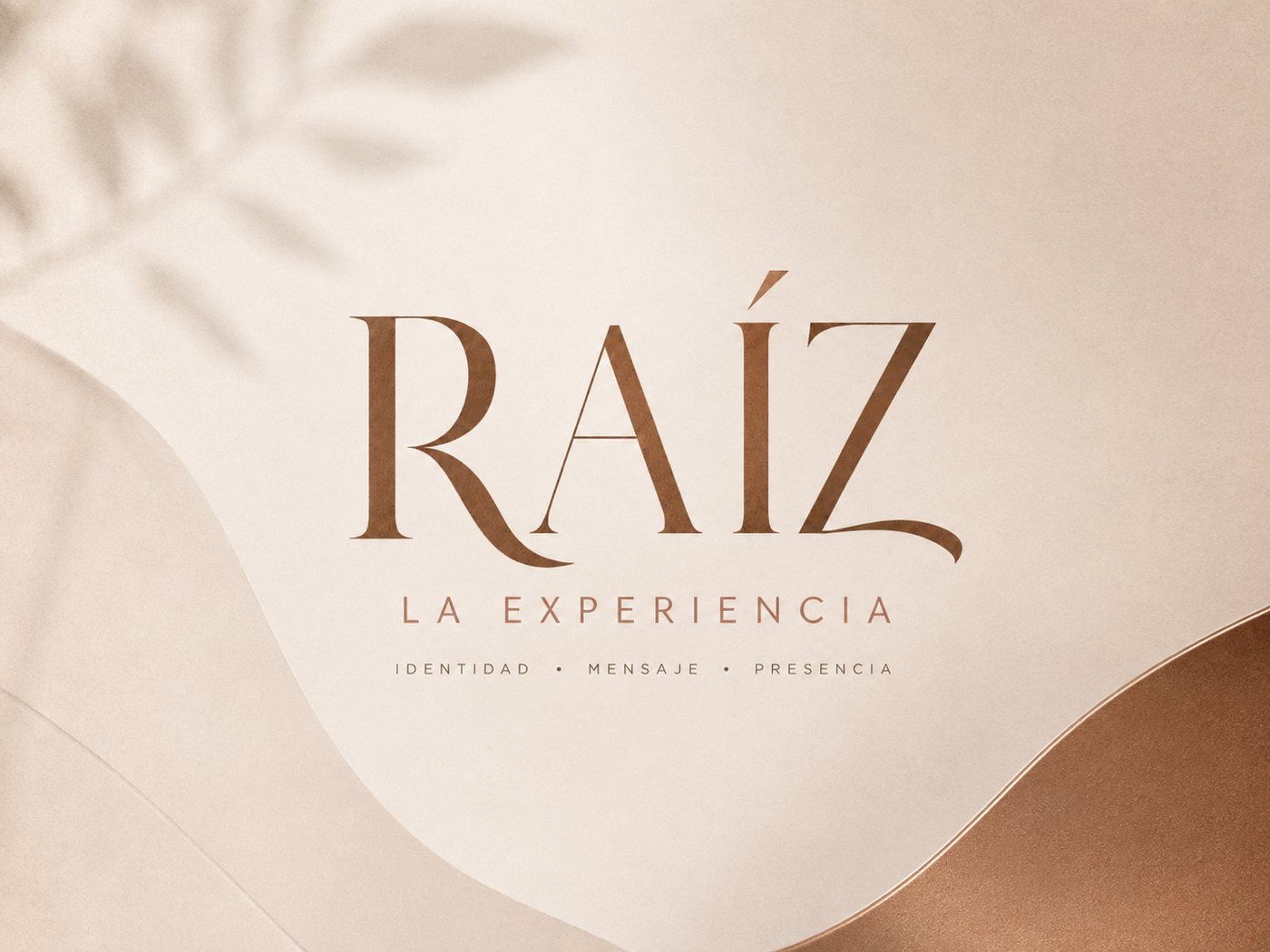 RAÍZ — La Experiencia: Identidad, Mensaje, Presencia